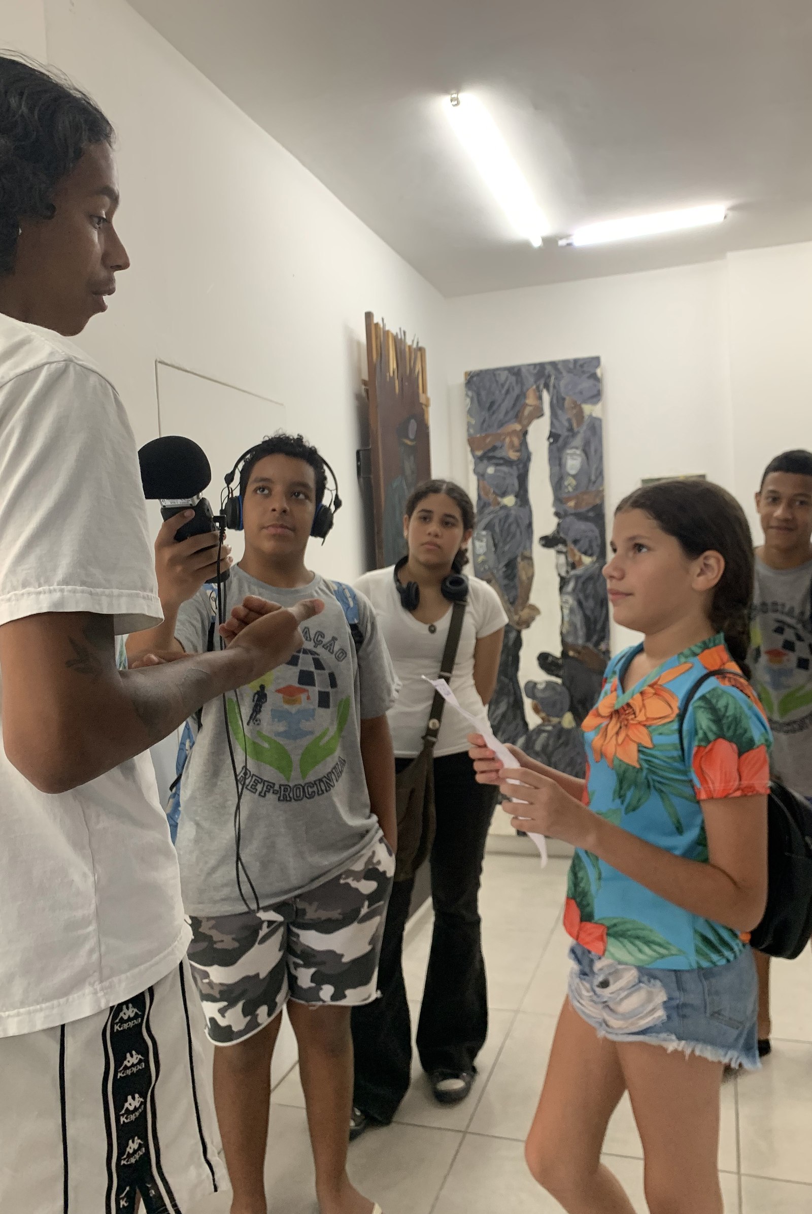 vibe da rocinha, 2024 — foto de las y los jóvenes de la residencia
